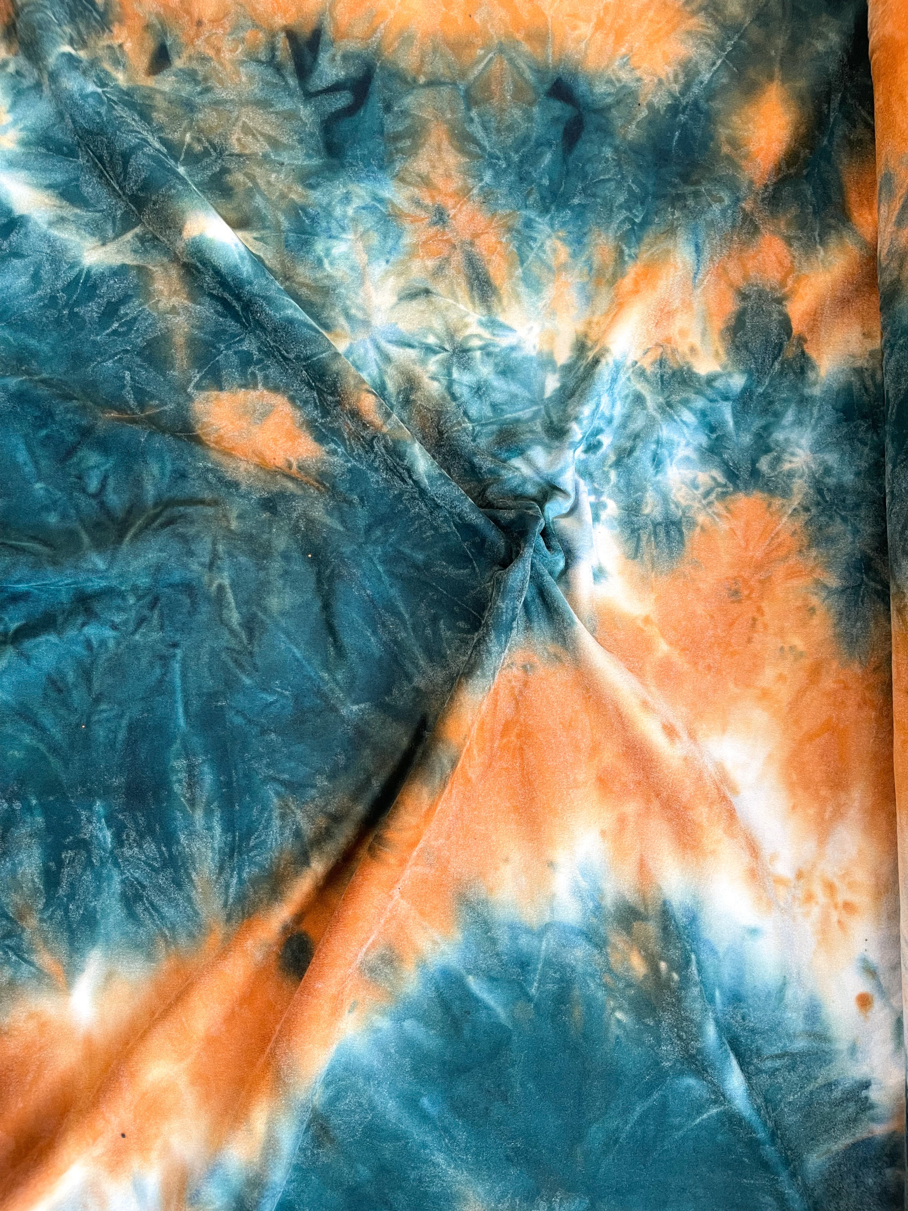 Tie Dye (orange/blue)