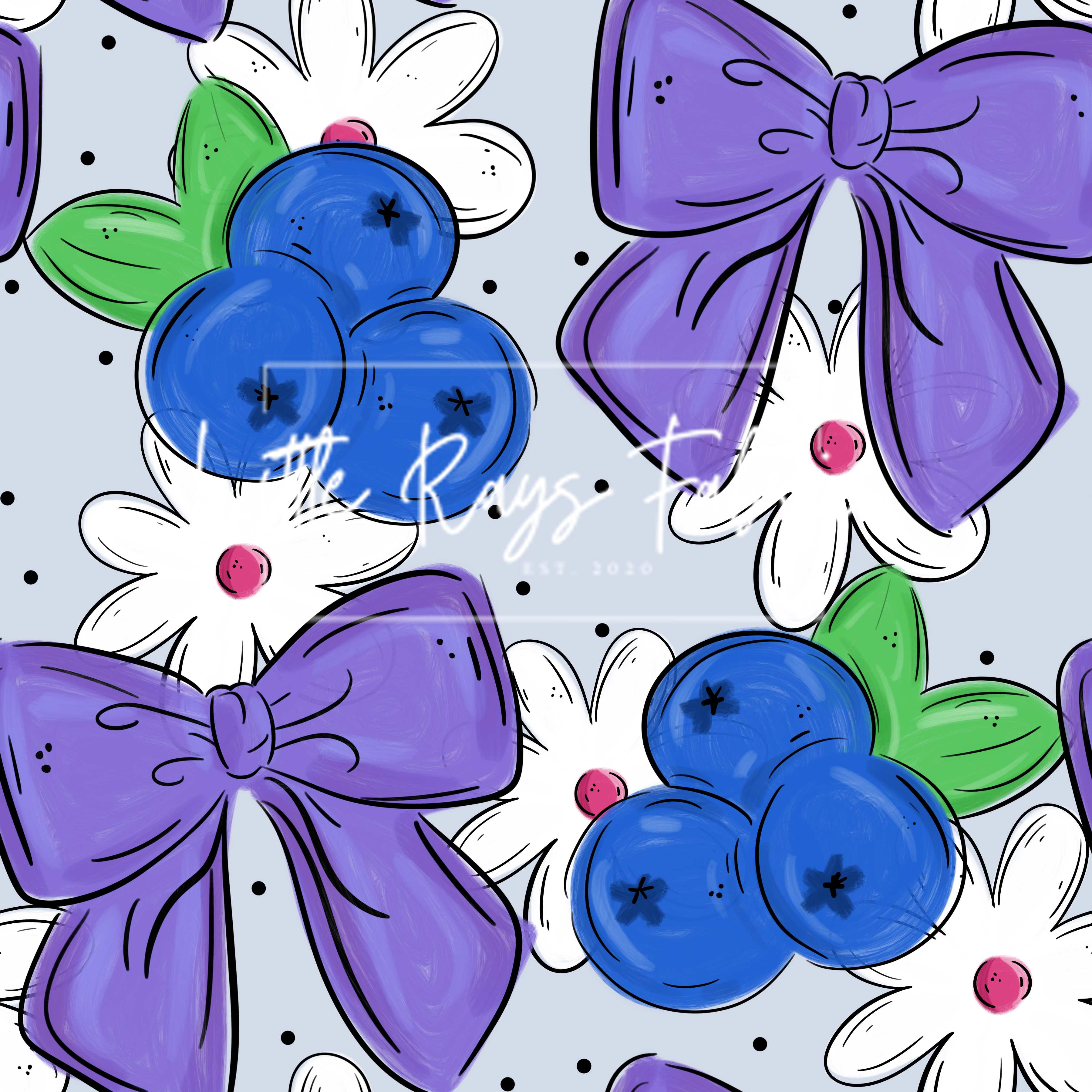 Blueberry Bows