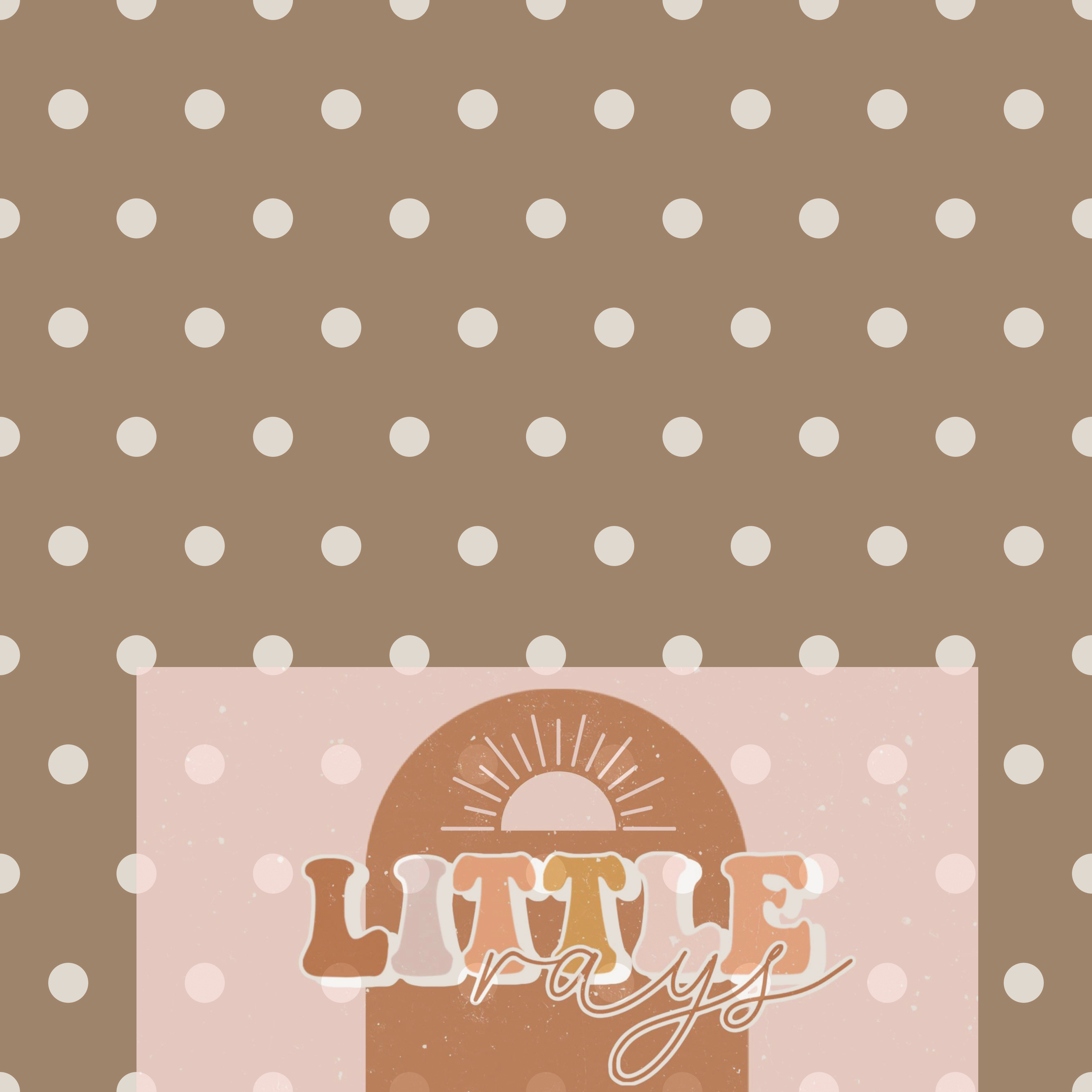 Montana Bloom polka light brown