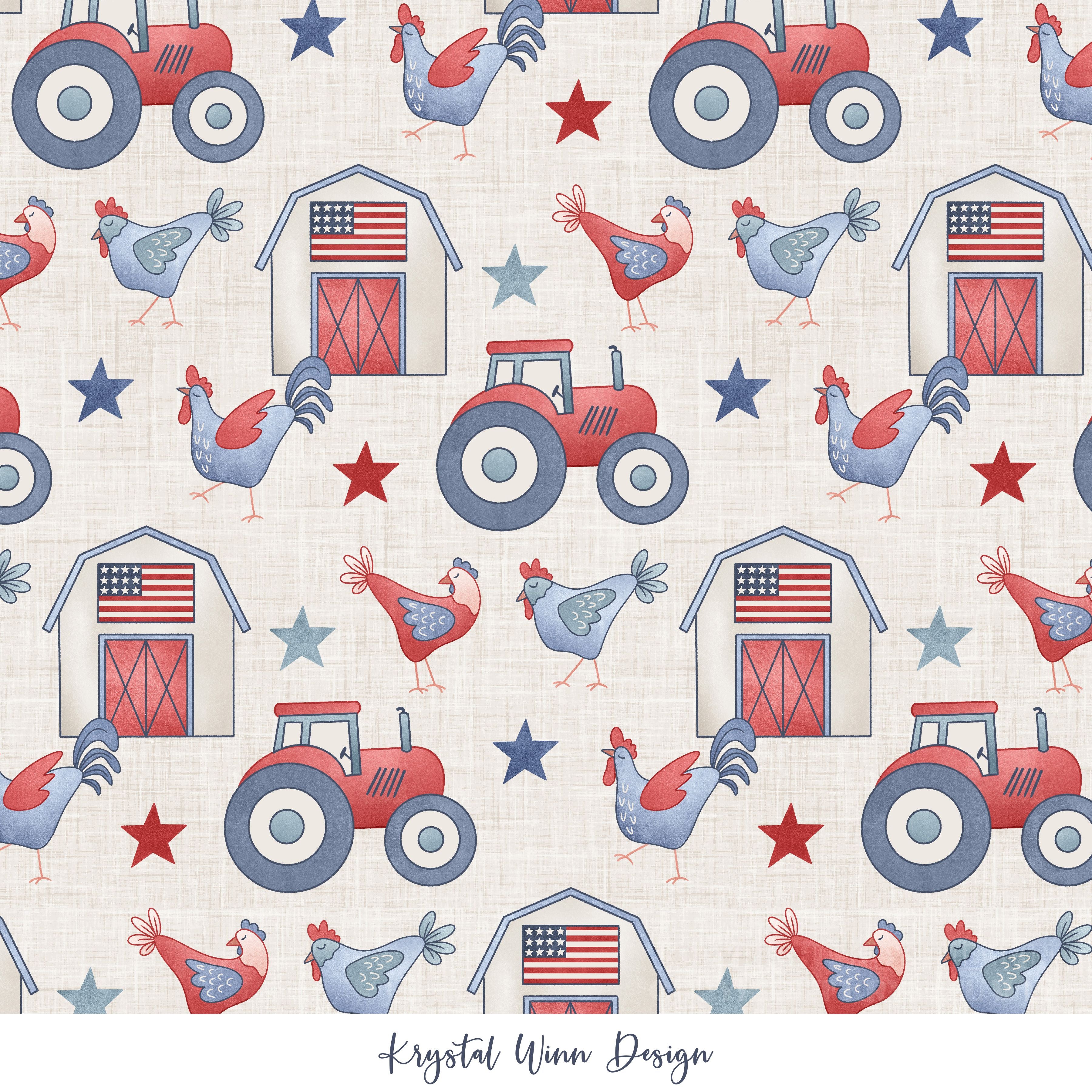 Yankee Doodle Farm White