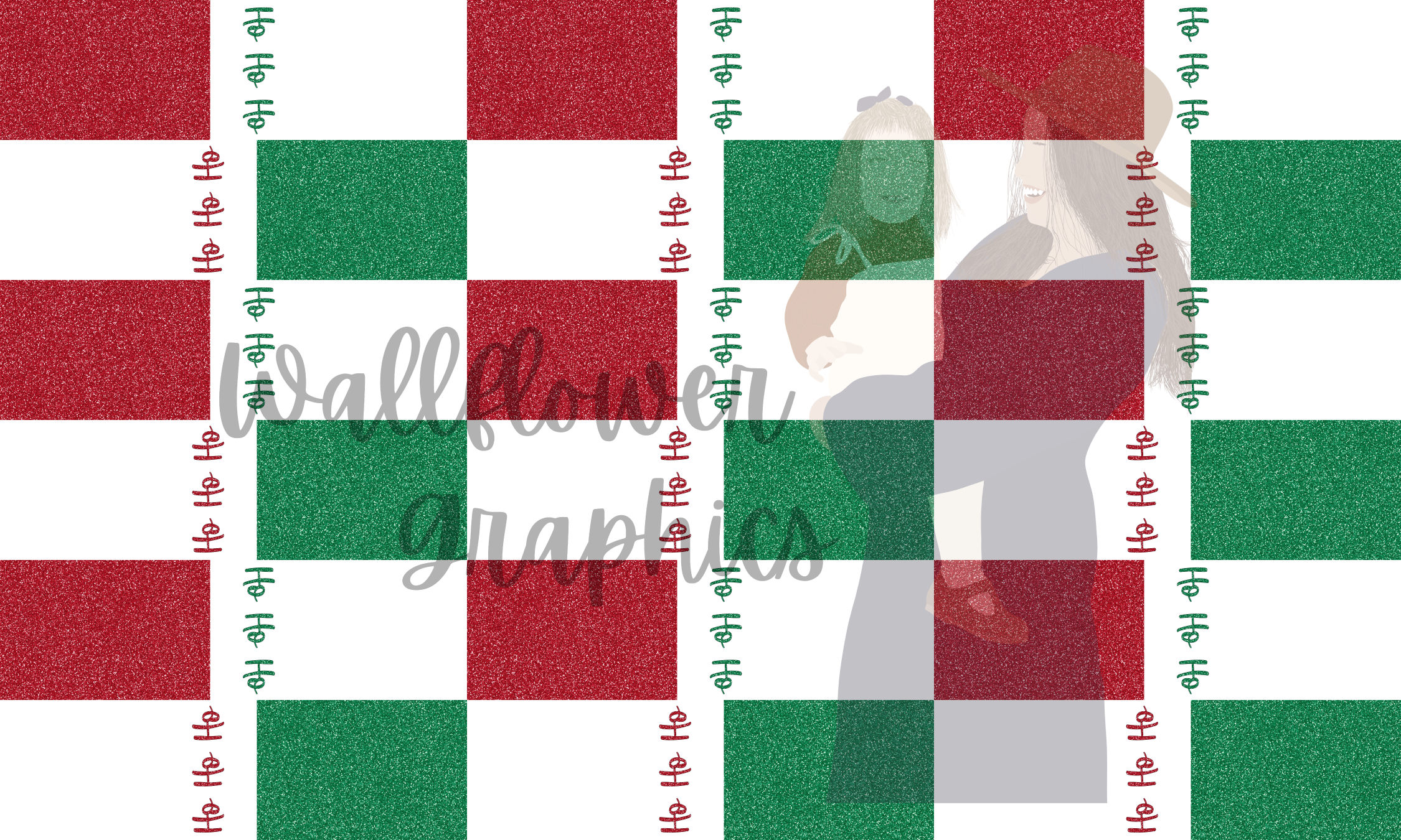 18-1GlitterhohohoYard