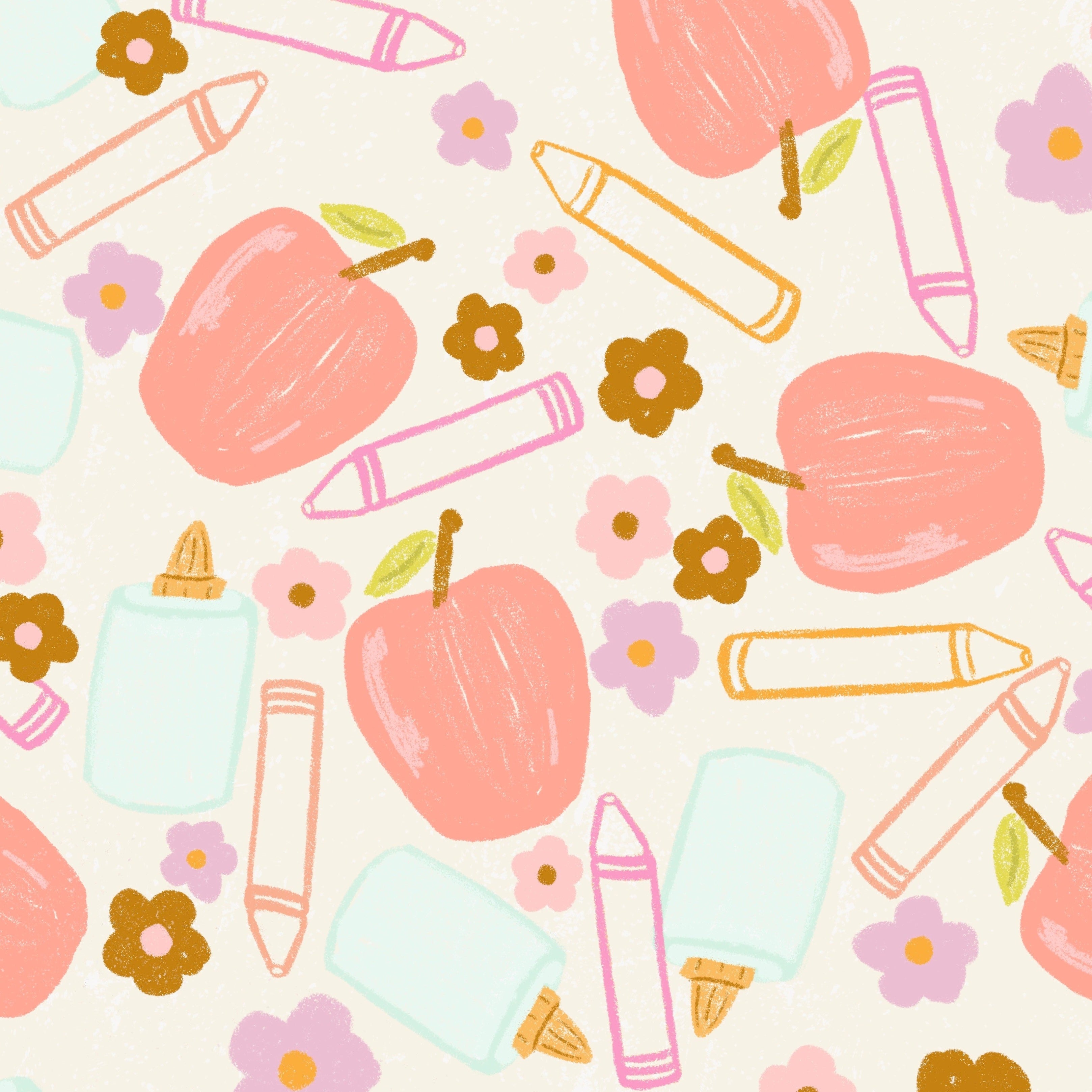 First Day of School Crayons