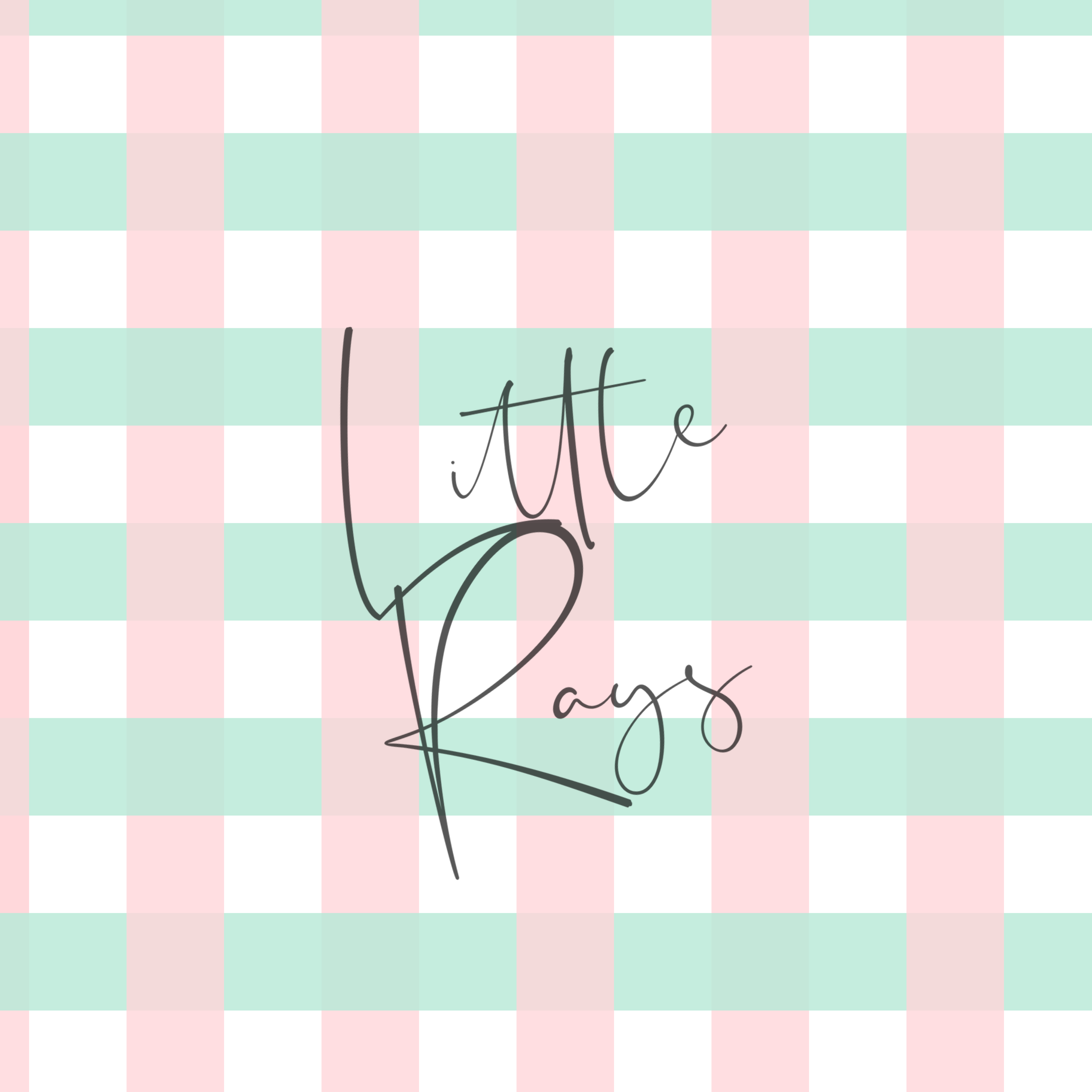 Easter Weave (pink and green)