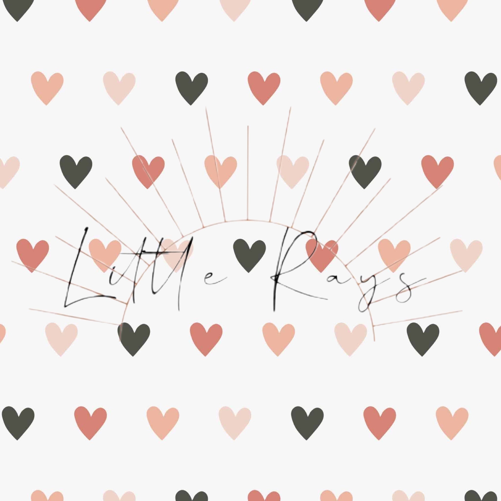 Rainbow Heart Pink