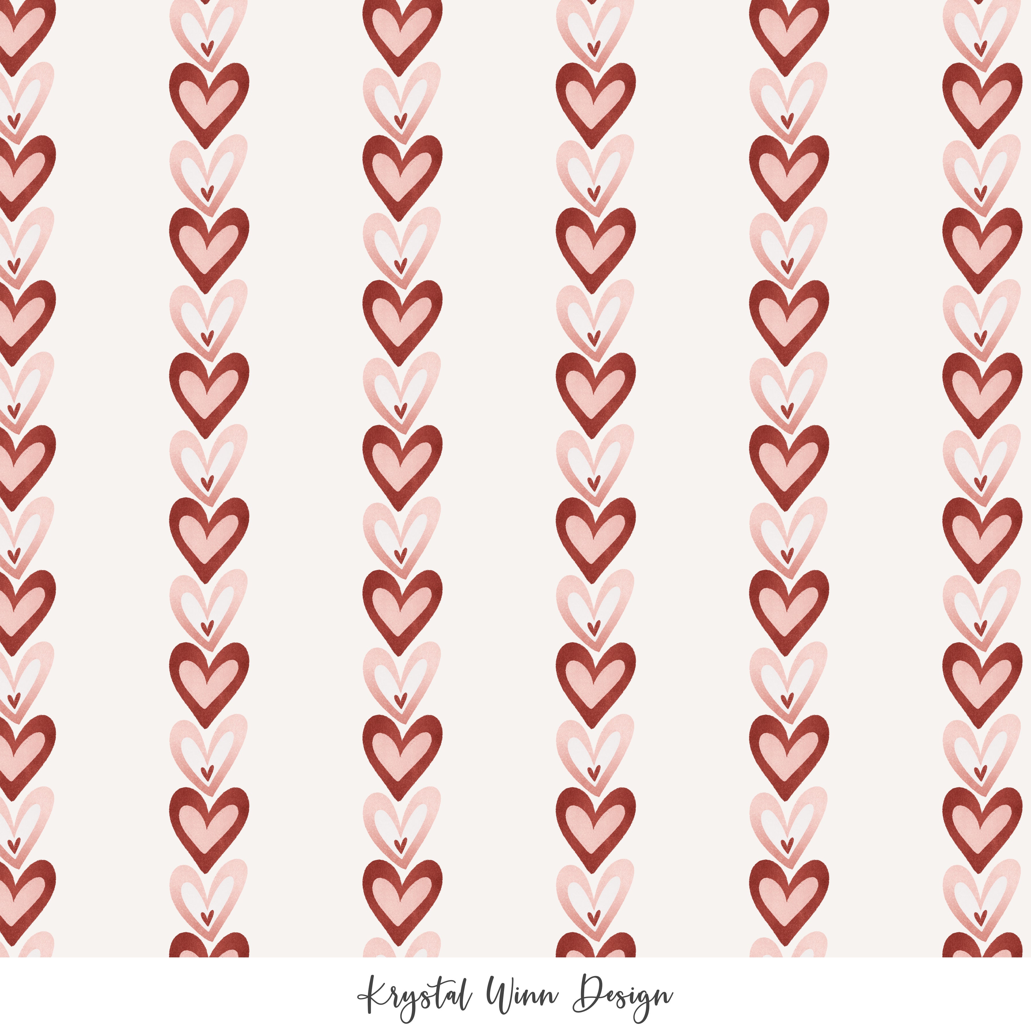 Bee Mine heart stripes white