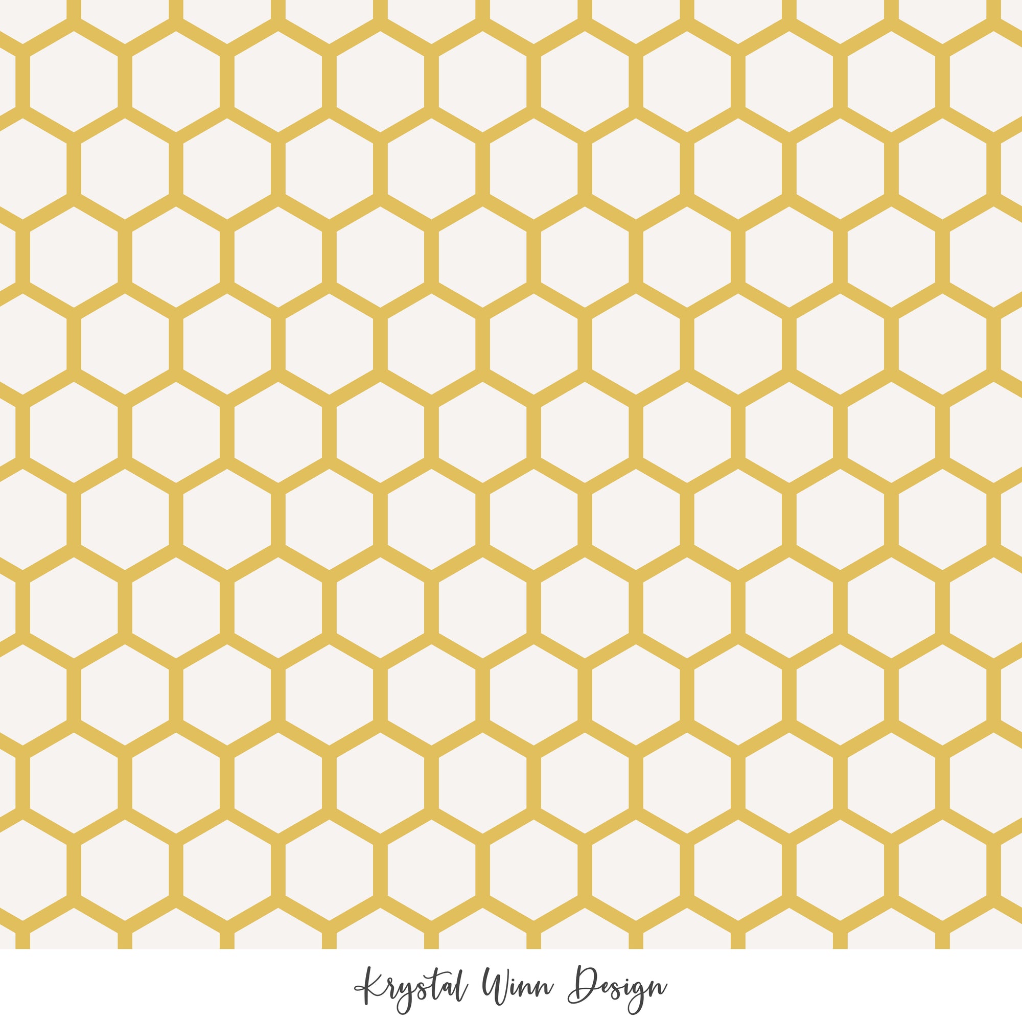 Bee Mine honeycombs golden
