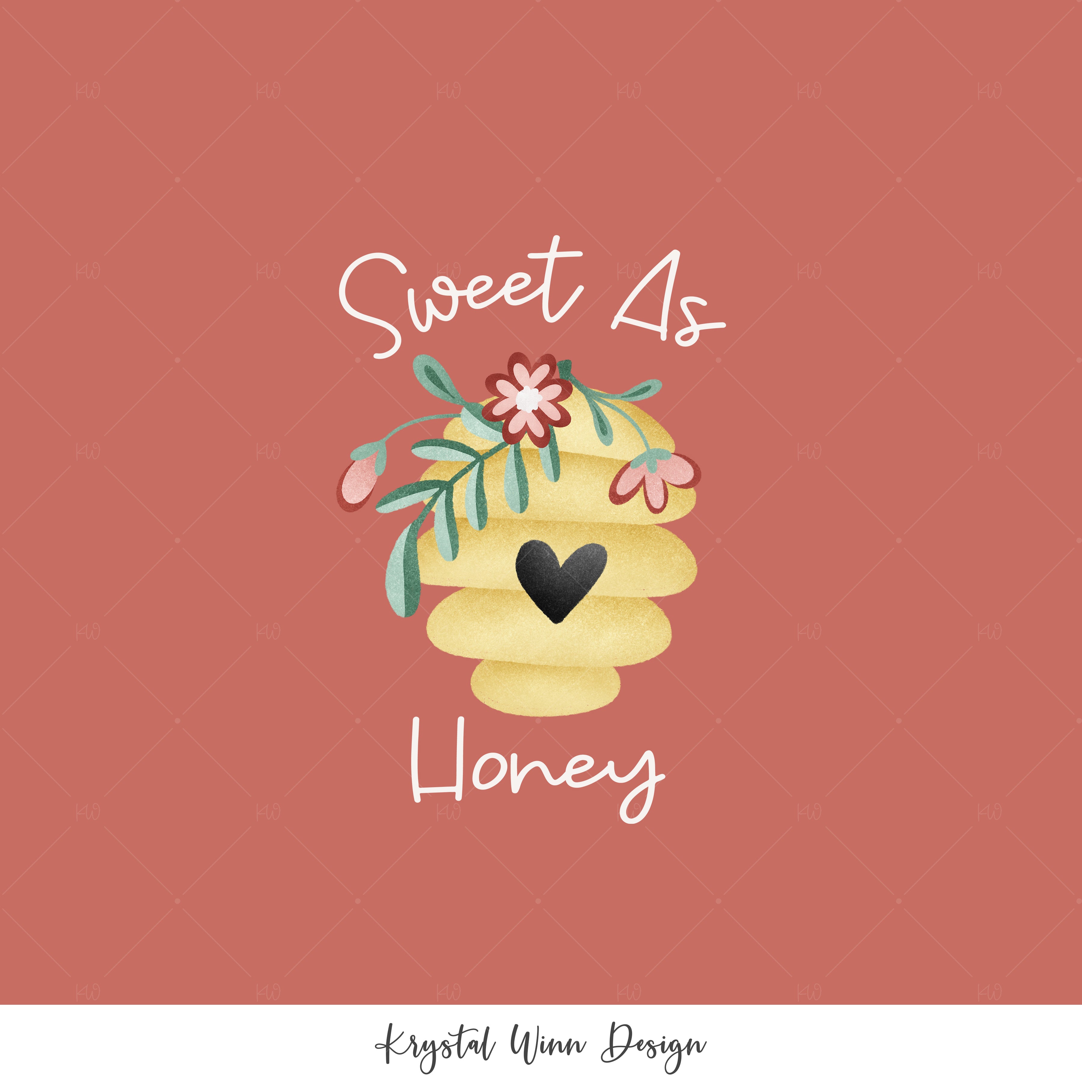 Bee Mine sweet as honey PANEL