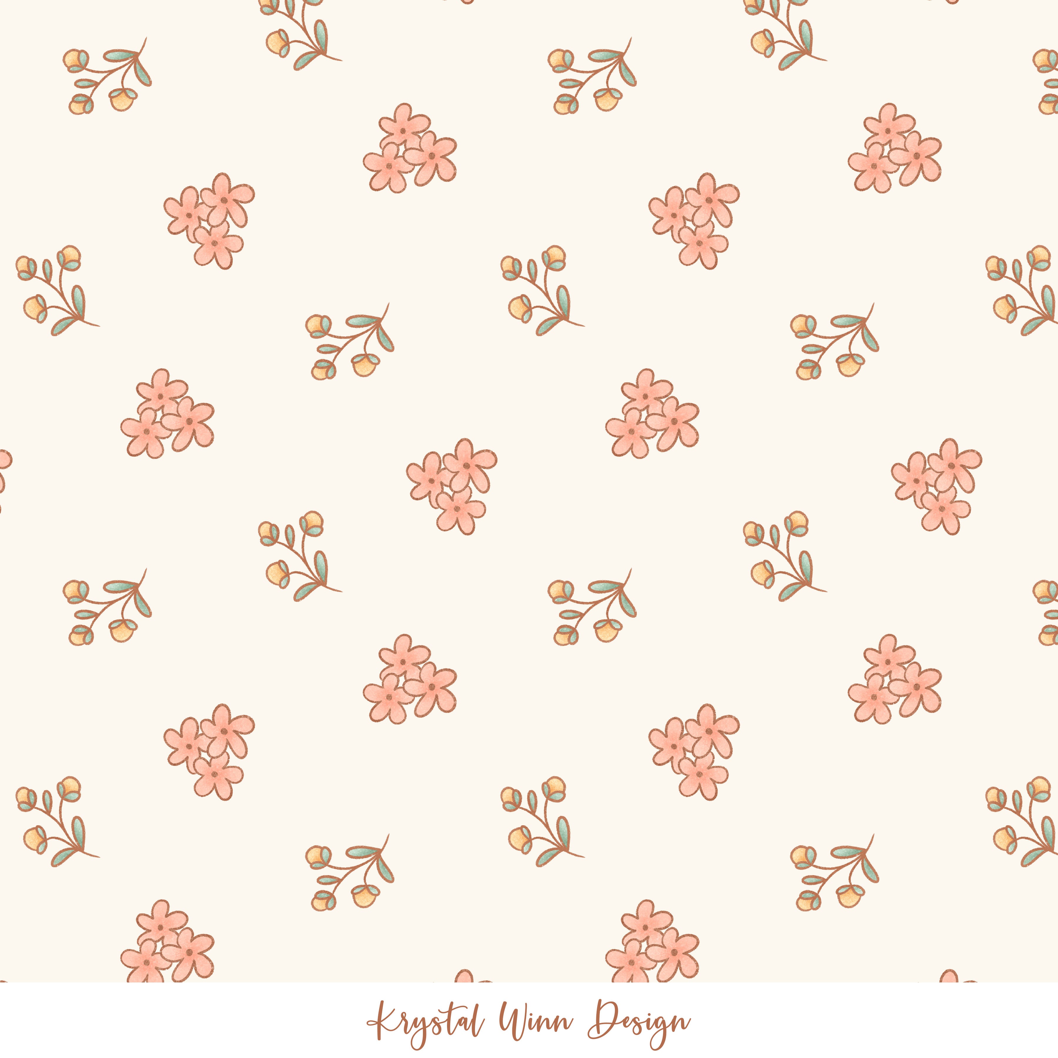 Cottontail Dainty Floral Cream