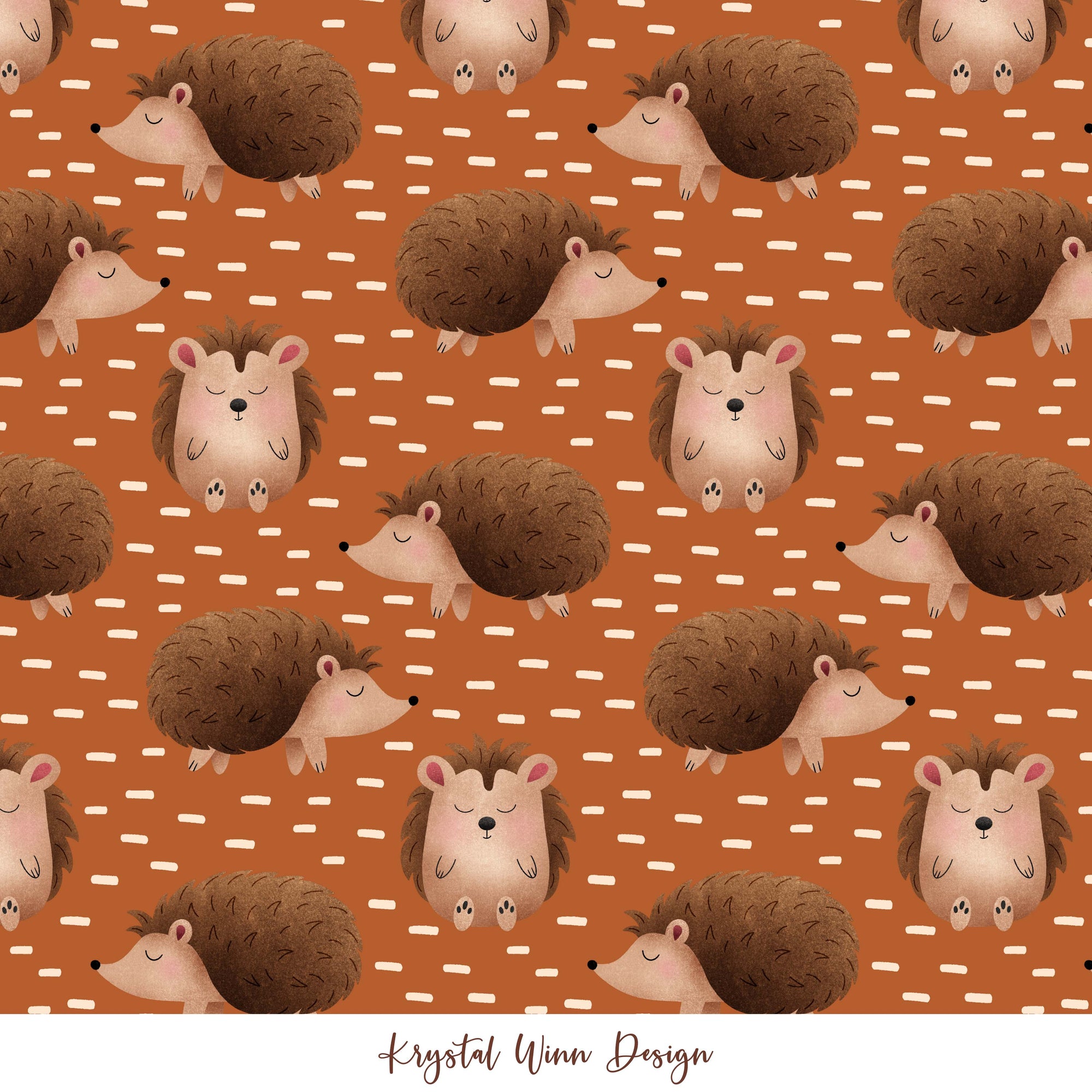 Hedgehogs Orange