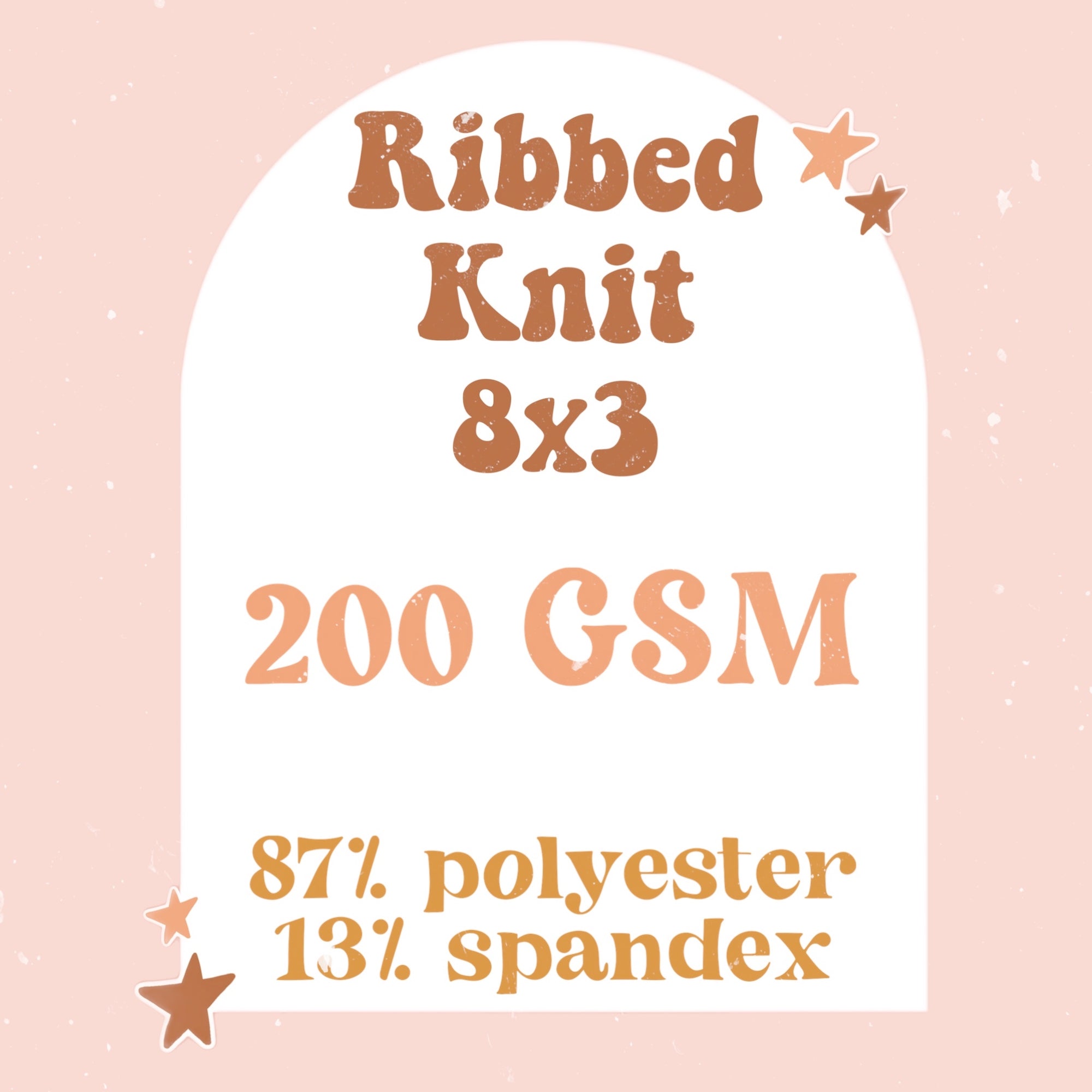 Custom Ribbed knit
