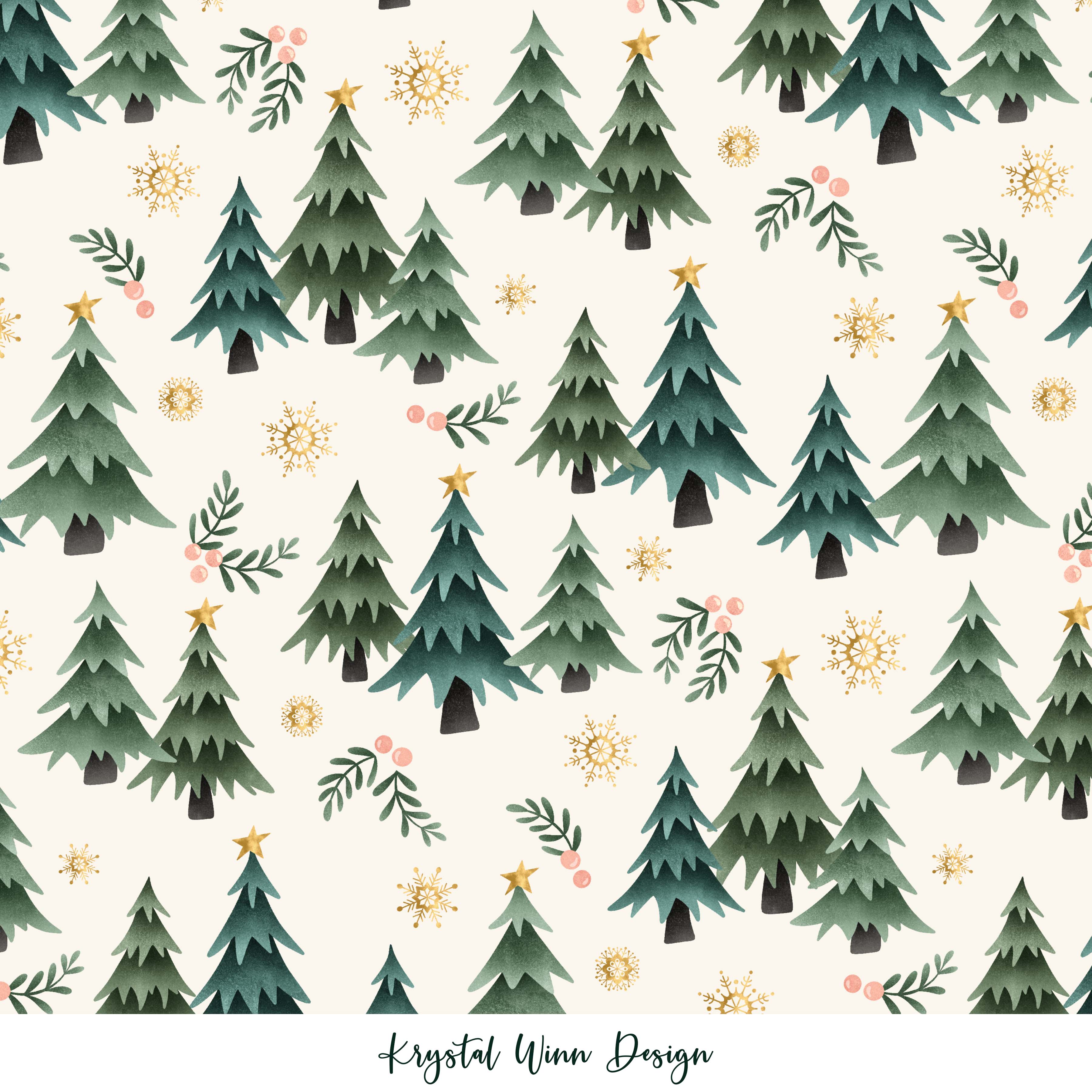 Merry Little Tree farm cream