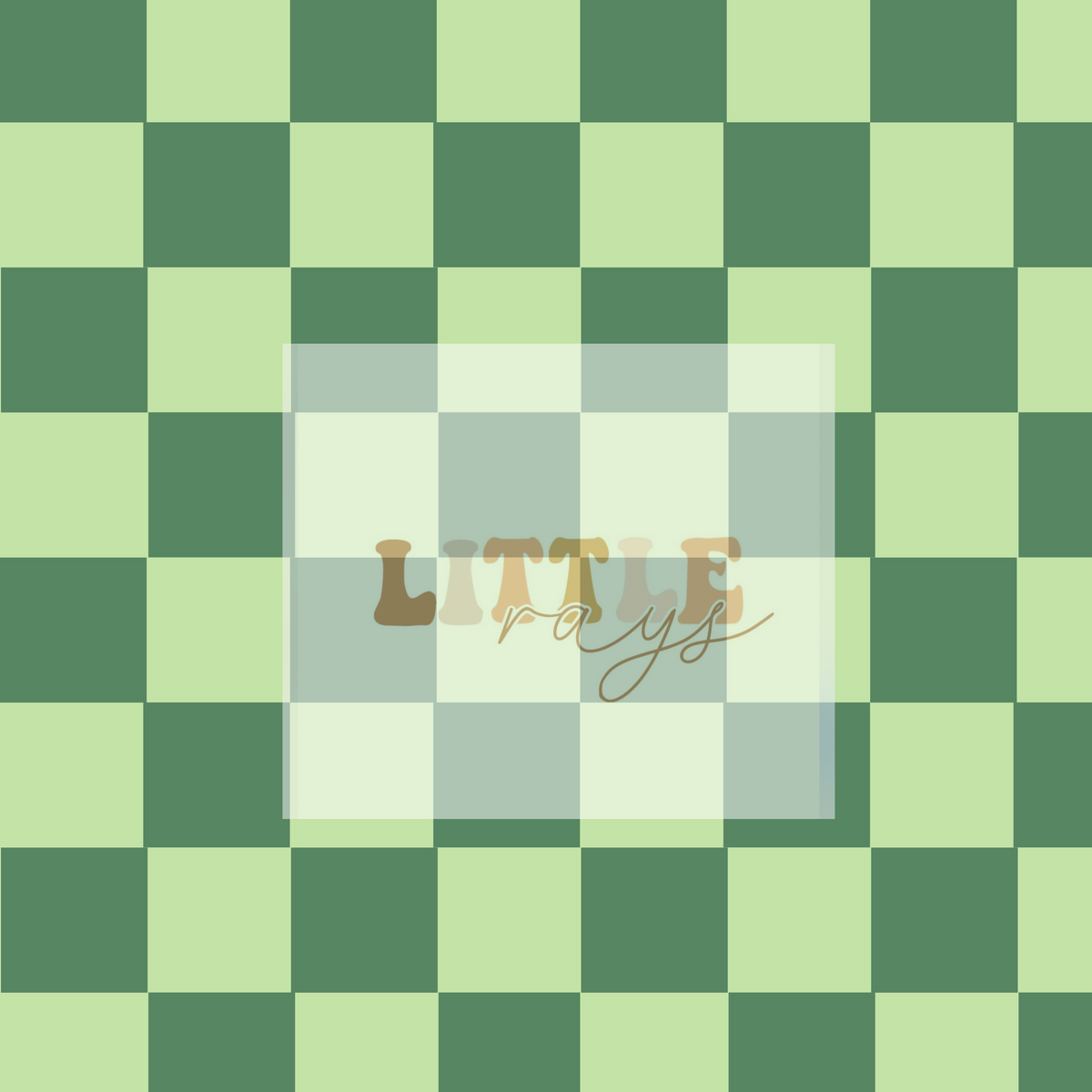 St. Patty Checker — Little Rays Fabric