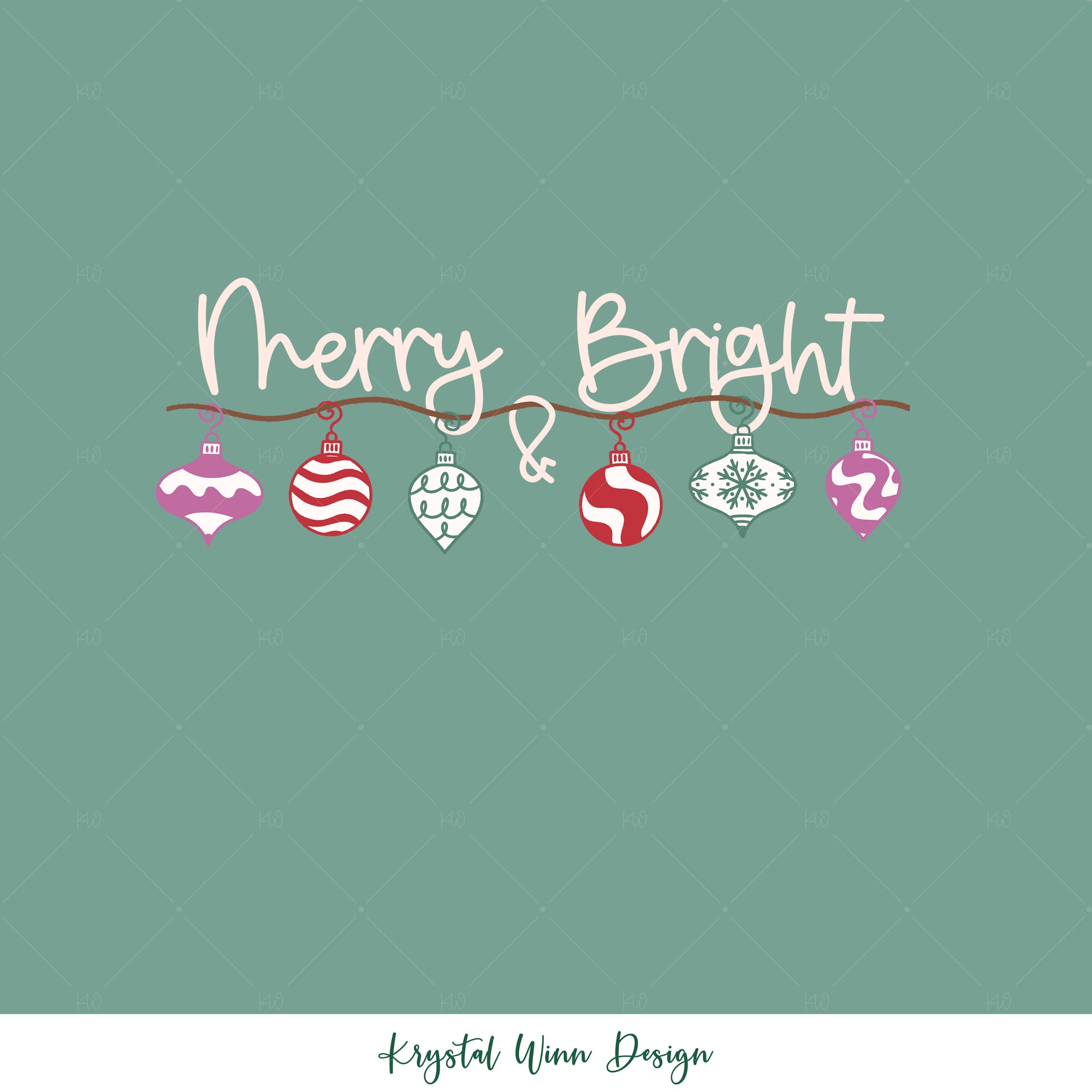 Merry and Bright PANEL