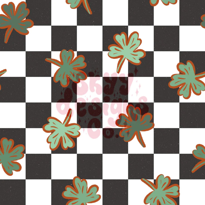 Checkered clovers
