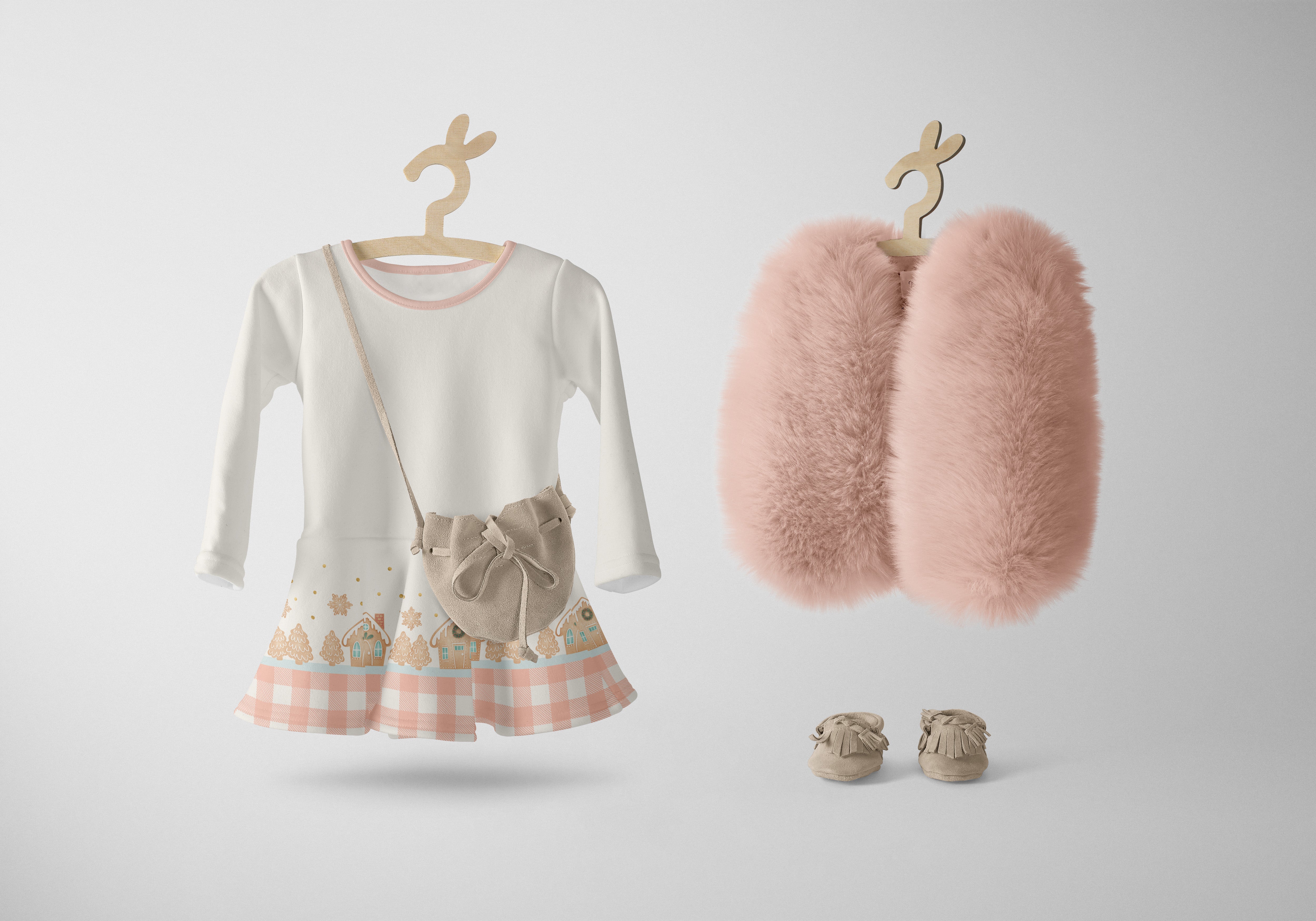 Merry Little Gingerbread border