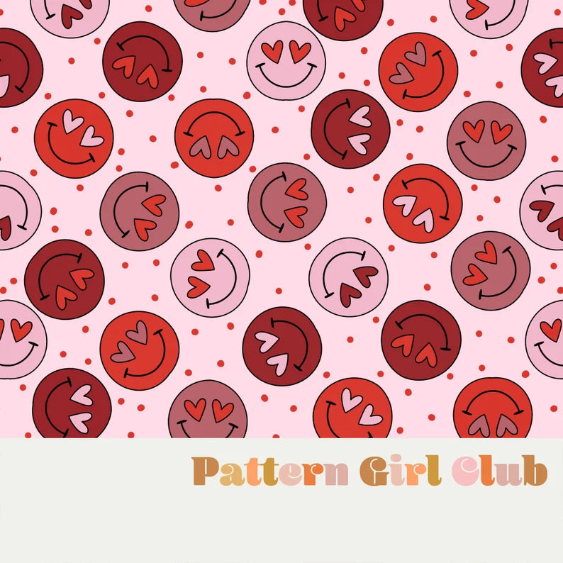 Retro Smiley Valentines