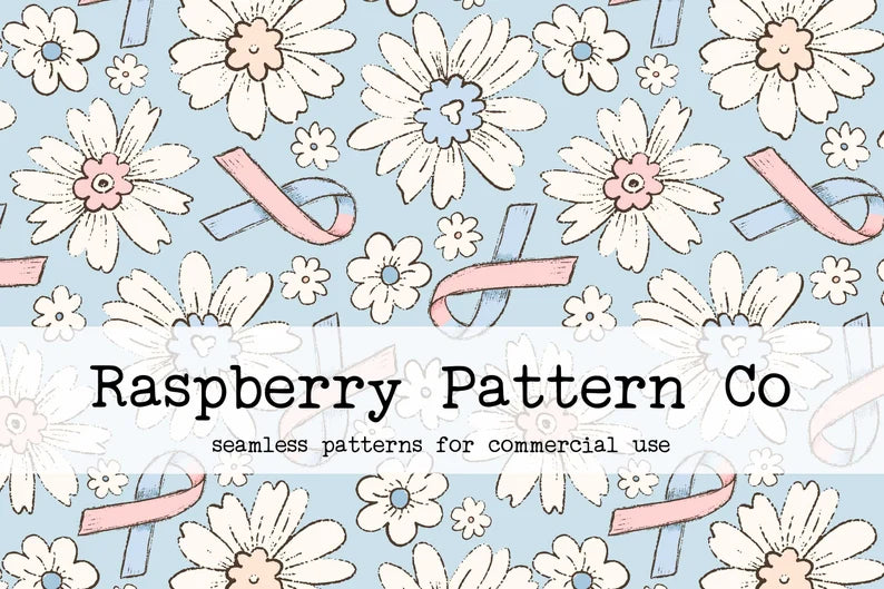 Infant Loss Awareness Floral
