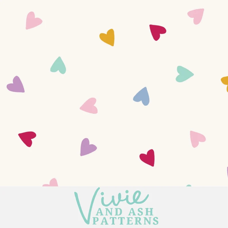 Scattered hearts multi