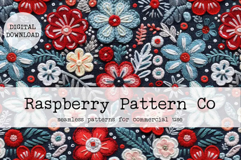 Mini Raspberry Fabric RPEMB3 — Little Rays Fabric