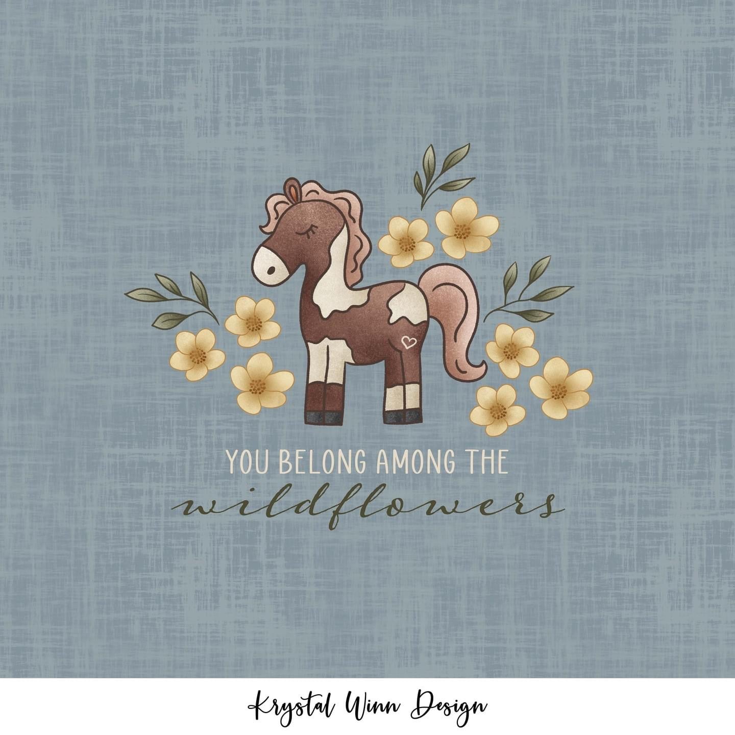 among the wildflowers PANEL