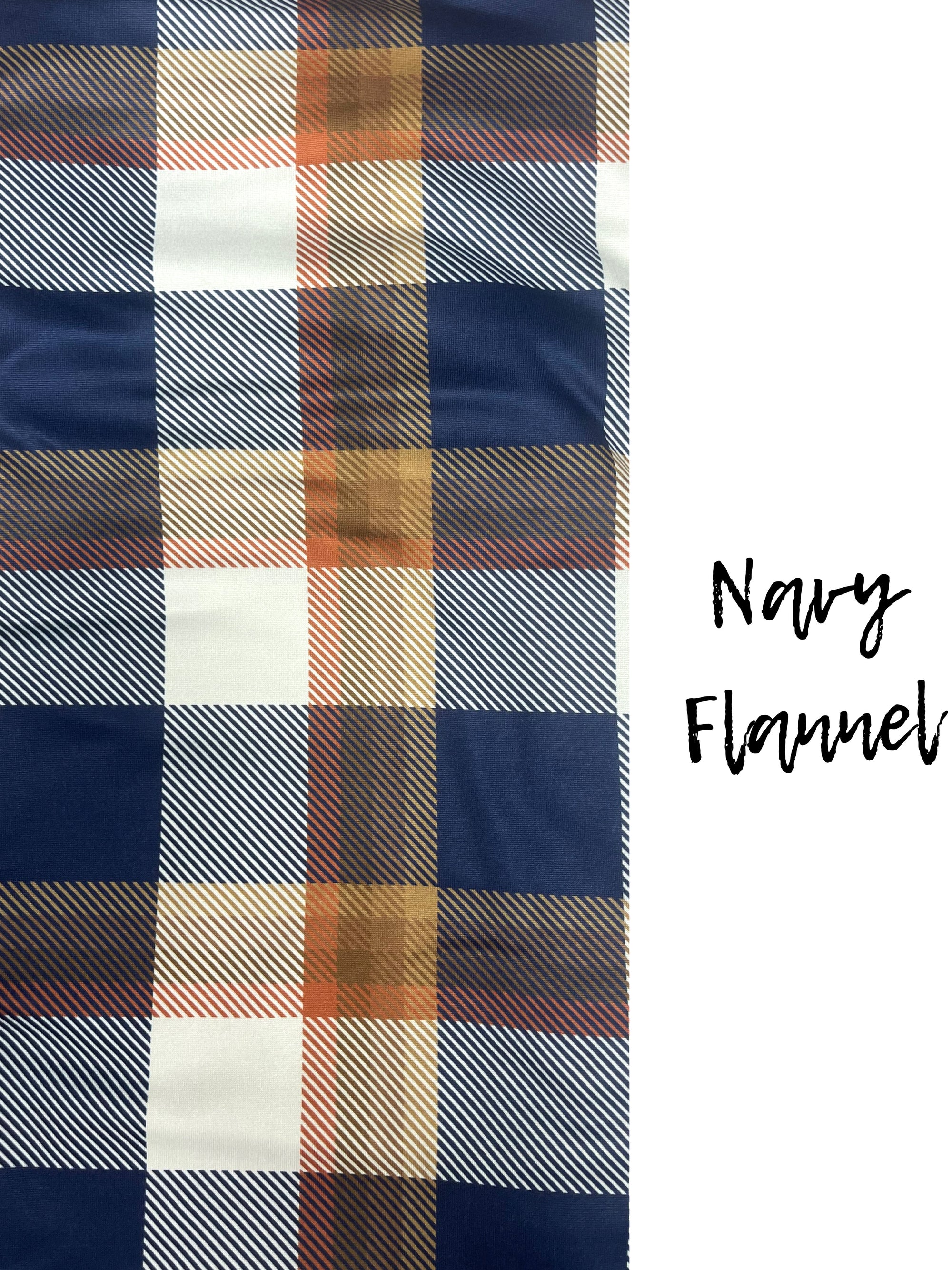 Navy Flannel