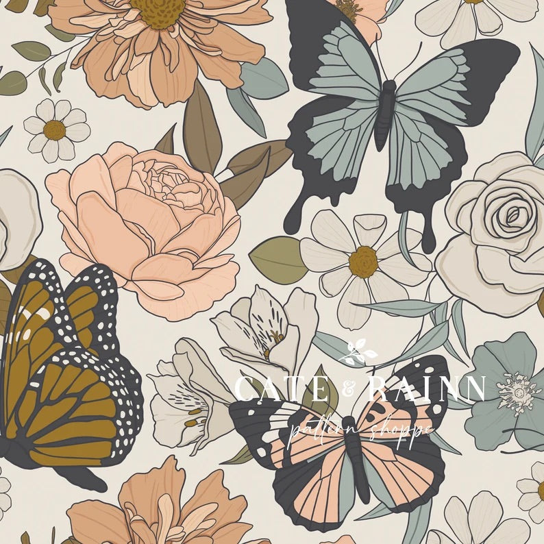 Floral Butterfly
